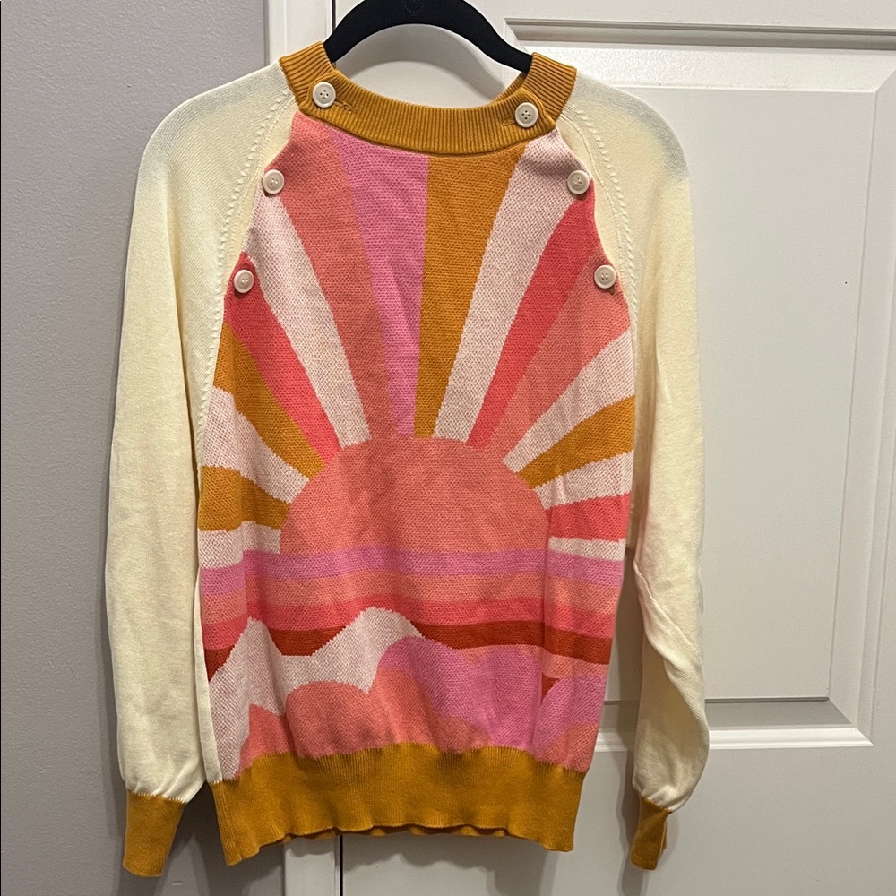 Sunrise Pattern Sweater